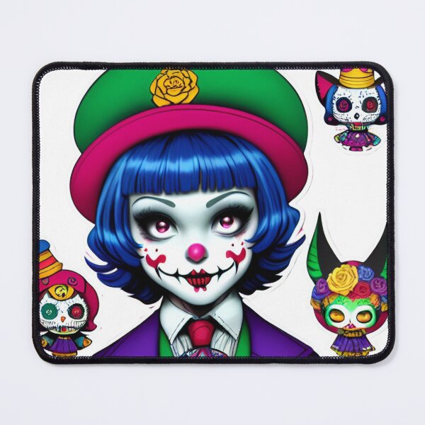 Item preview, Voodoo Clown Carnival Goth Girl designed and sold by McCallnWaldo.