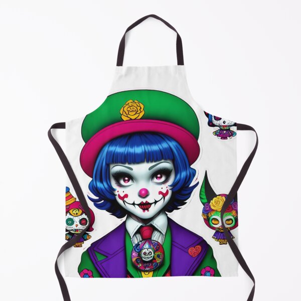 Item preview, Voodoo Clown Carnival Goth Girl designed and sold by McCallnWaldo.