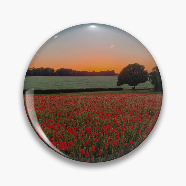 Item preview, A Poppy field at Sunset designed and sold by CPGStudios.