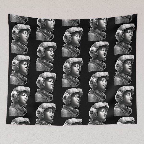 Item preview, Buddha in pilot suit  A Painting of Buddha designed and sold by OraPrint.