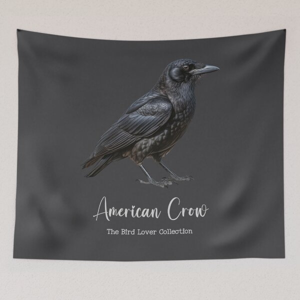 Item preview, American Crow - The Bird Lover Collection designed and sold by GoodOldVintage.