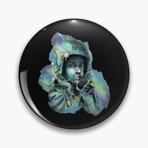 Item preview, Ellen Ochoa First Latina Woman Astronaut in Pilot Suit designed and sold by OraPrint.