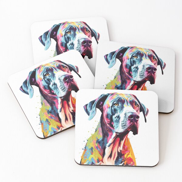 Aperçu de l'œuvre Dane Realistic Photo artwork | Majestic Dog Apparel for Canine Lovers & Owners Featuring Big Paws & Lovely Leash créée et vendue par DooodleGod.