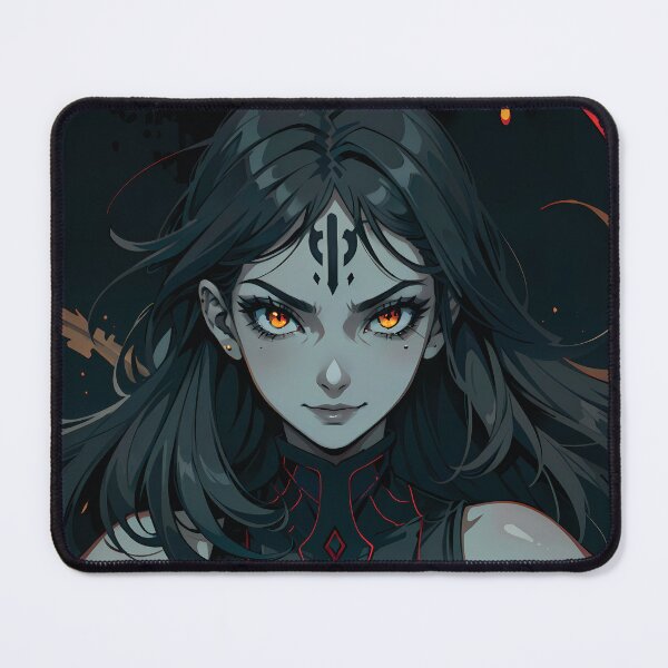 Item preview, Enchanting Demoness With Fiery Streaks designed and sold by ByteyCreatives.