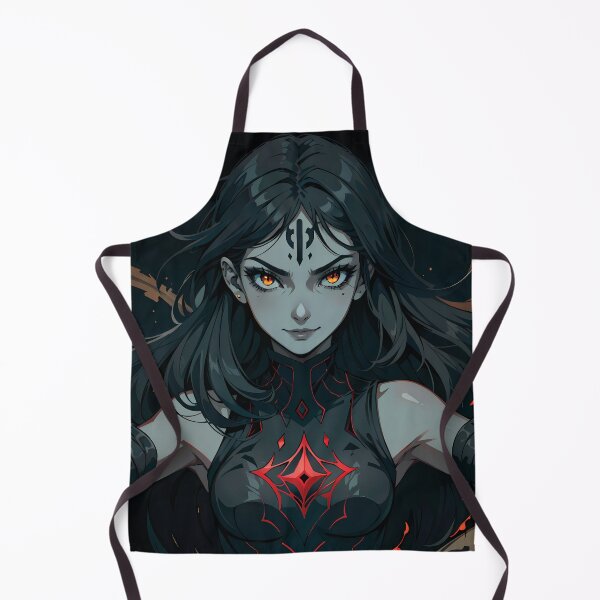 Item preview, Enchanting Demoness With Fiery Streaks designed and sold by ByteyCreatives.
