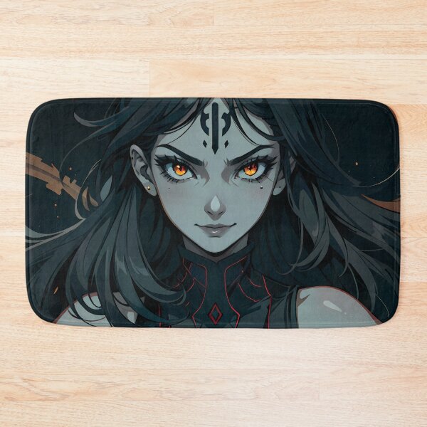 Item preview, Enchanting Demoness With Fiery Streaks designed and sold by ByteyCreatives.