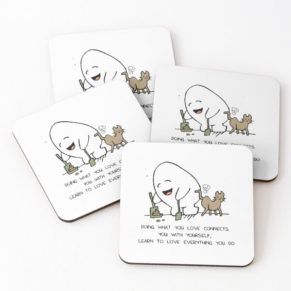 Item preview, learn to love everything you do designed and sold by Petope  Ilustra.