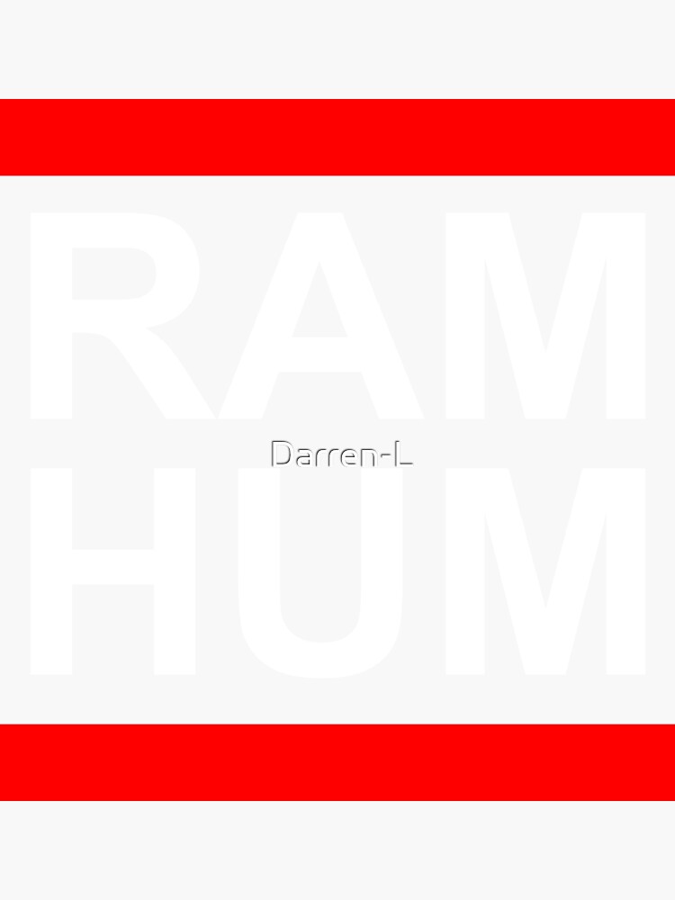 "rum ham food famous dish to get you drunk" Sticker for Sale by