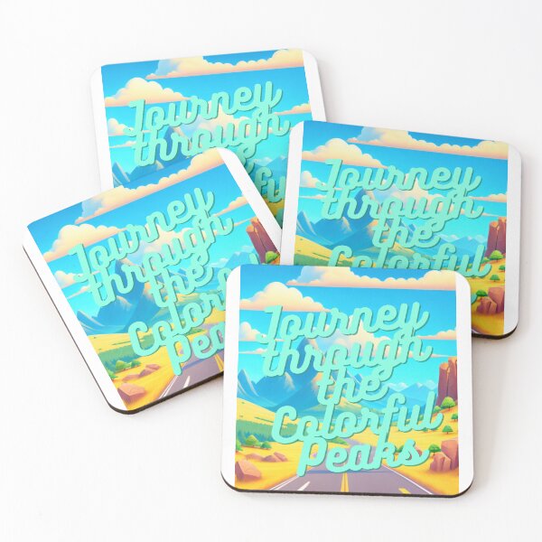 Item preview, Journey through the Colorful Peaks designed and sold by ShoppingKazkar.