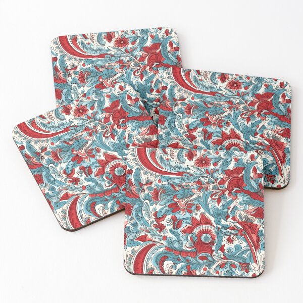 Item preview, Vibrant Paisley Swirls Print - Baroque Style Art designed and sold by GiveMeMood.