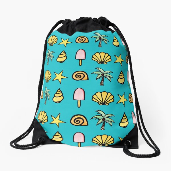 Item preview, Ice Cream, Shells, Palm Tree's and Starfish Pattern designed and sold by ImportAutumn.