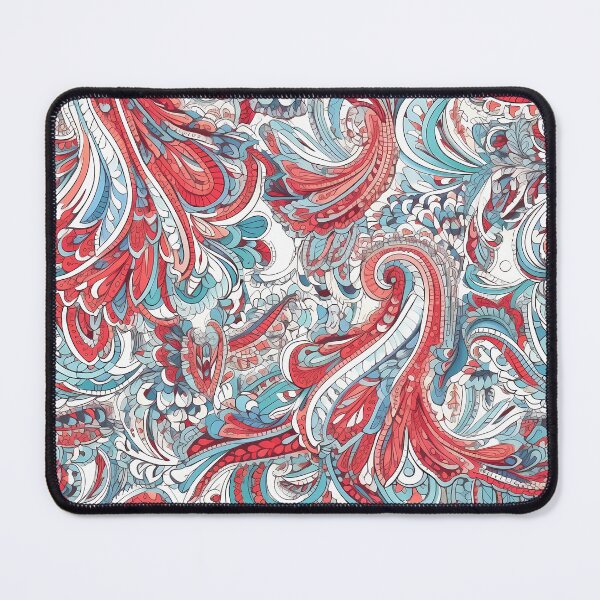 Item preview, Vibrant Paisley Pattern Art Print designed and sold by GiveMeMood.