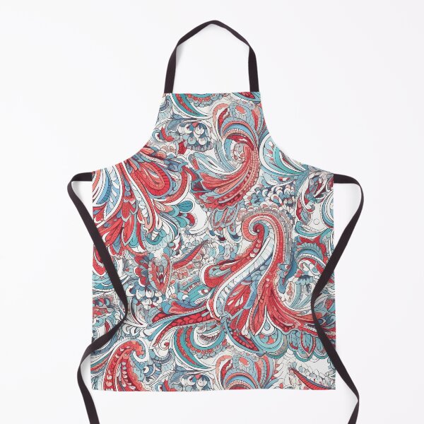 Item preview, Vibrant Paisley Pattern Art Print designed and sold by GiveMeMood.