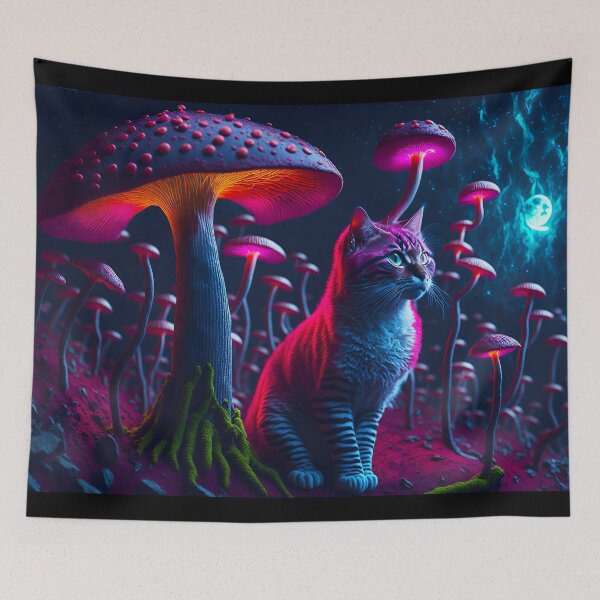Item preview, Consciousness Exploration Cat designed and sold by ZenStickConcept.