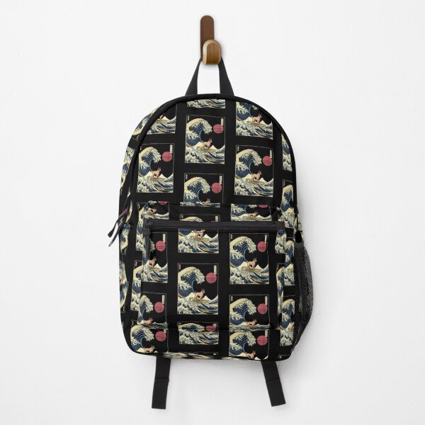 Item preview, Kelpie Kanagawa Japanese Surfing Wave designed and sold by rafaeltto.
