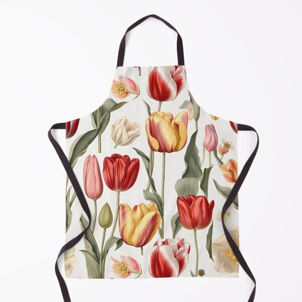 Item preview, Art: Orange Spring Flowers in White and Red designed and sold by GiveMeMood.