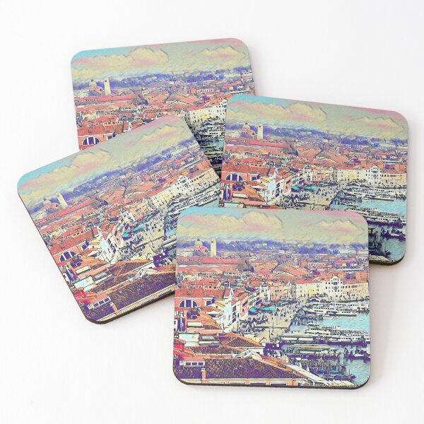 Item preview, VENICE FROM SAN MARCOS SQUARE CAMPANILE designed and sold by ArtbyRolleen.