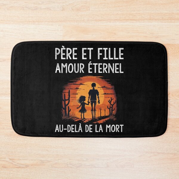 Item preview, Père et Fille amour éternel au-dela de la mort: fête des pères, cadeau drôle, humour designed and sold by thegiftedadult.