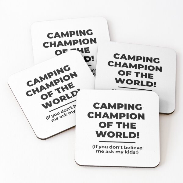 Item preview, Camping champion of the world, happy fathers day designed and sold by NorthernSnappy.