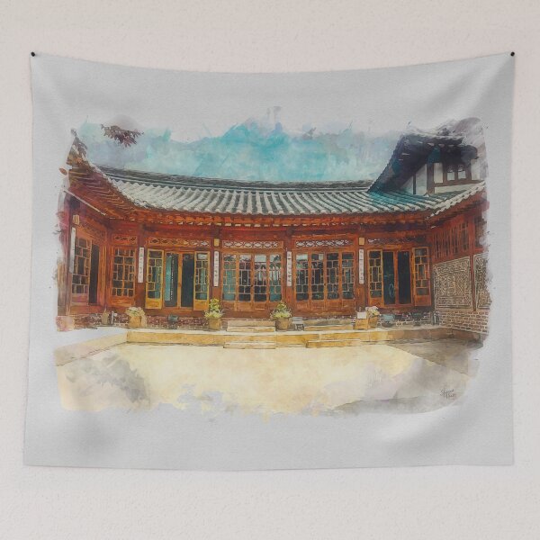 Item preview, Korea Hanok Bukchon Village House designed and sold by Old Urban Farmhouse Design Studio.