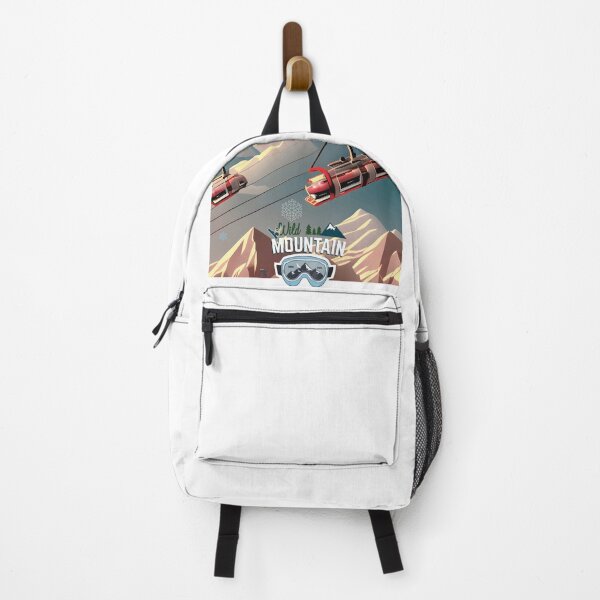 Item preview, Wild Mountain Adventure, ski lift graphic designed and sold by ArtDoor54.