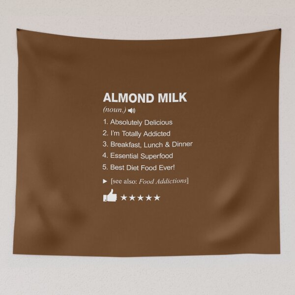 Item preview, Almond Milk Definition Meaning Funny 		 designed and sold by hxkxgksfgli69.