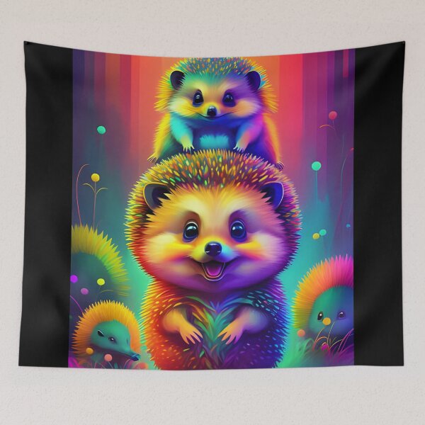 Item preview, Hedgehog familyamily designed and sold by thali6.
