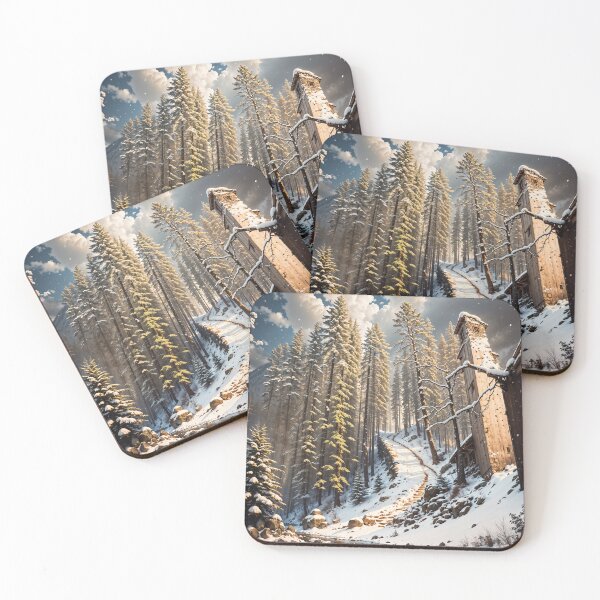 Item preview, Frostveil - Up the mountain trail designed and sold by artismysterium.