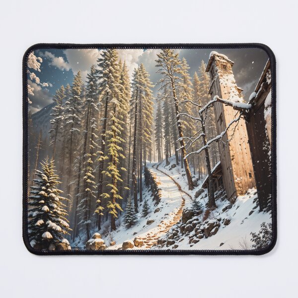 Item preview, Frostveil - Up the mountain trail designed and sold by artismysterium.