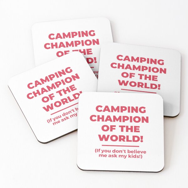 Item preview, Camping champion of the world, happy fathers day designed and sold by NorthernSnappy.