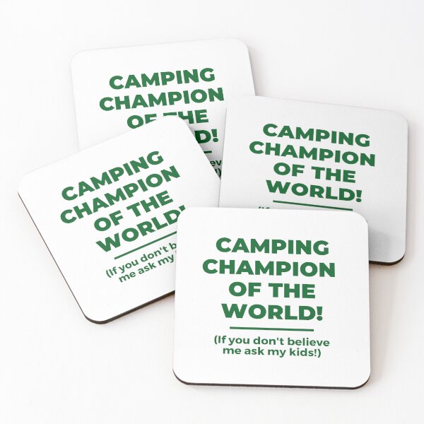 Item preview, Camping champion of the world, happy fathers day designed and sold by NorthernSnappy.