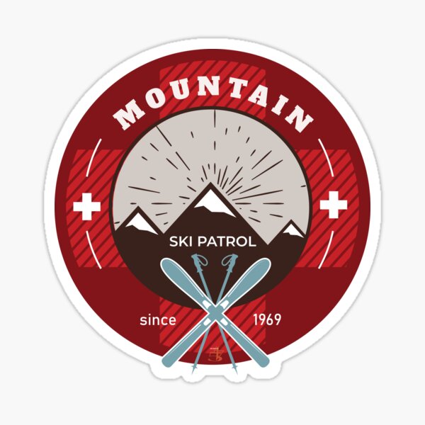 Large Ski Patrol Cross- 10″X10″ Embroidered Patch – Mountain Soles