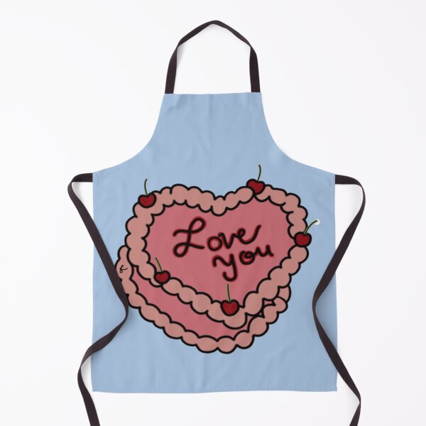 Item preview, 'love you' cake designed and sold by heartbyjes.