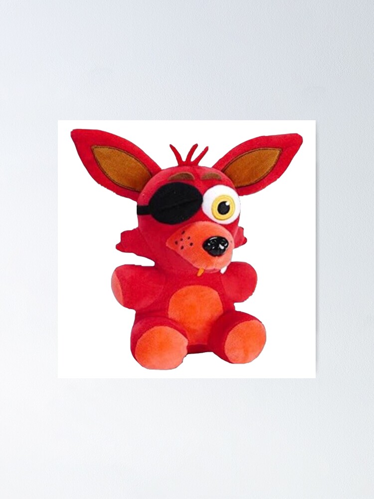 Poster for Sale avec l'œuvre « Fnaf peluche foxy! » de l'artiste