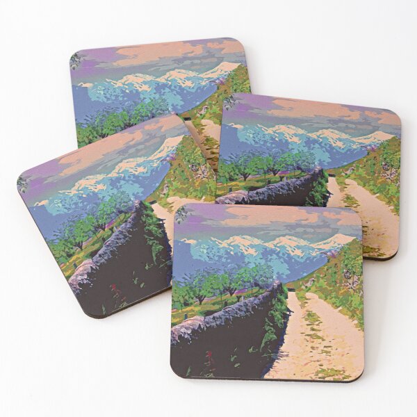 Item preview, QUIET ROAD IN THE ITALIAN ALPS designed and sold by ArtbyRolleen.