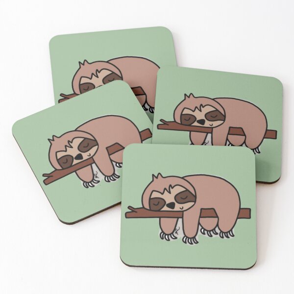 Item preview, sleeping sloth designed and sold by heartbyjes.