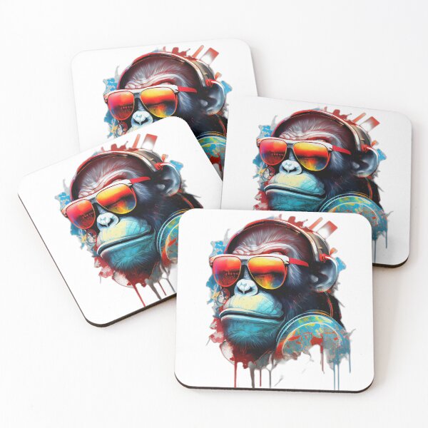 Item preview, Abstract Monkey designed and sold by Layer94.