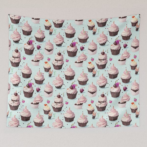 Item preview, Cupcake Pattern designed and sold by Derek Gillette.