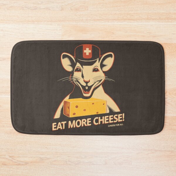 Item preview, RATS (1-clean) - EAT MORE CHEESE! designed and sold by atzek.
