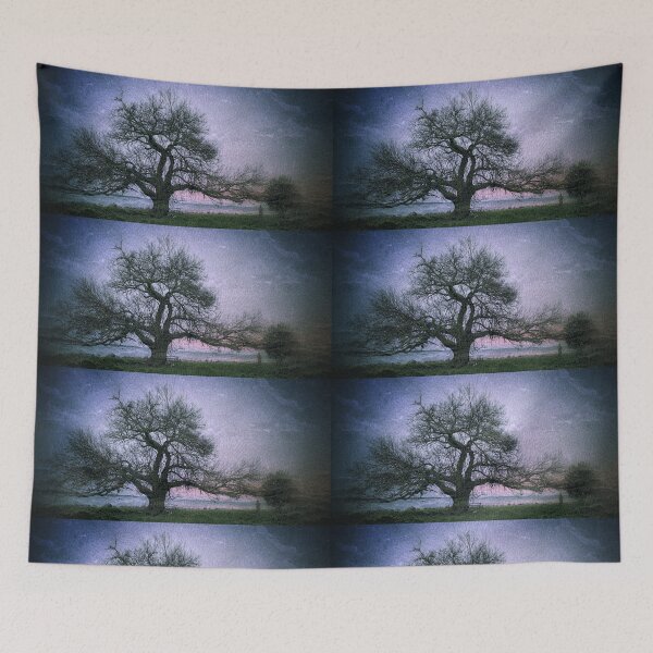 Item preview, "Lady Waiting under Tree of Darkness" designed and sold by RedSoulArt.
