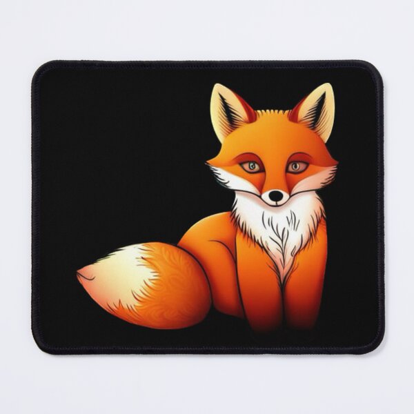 Aperçu de l'œuvre Fond transparent de renard mignon créée et vendue par EpicFoxArt.