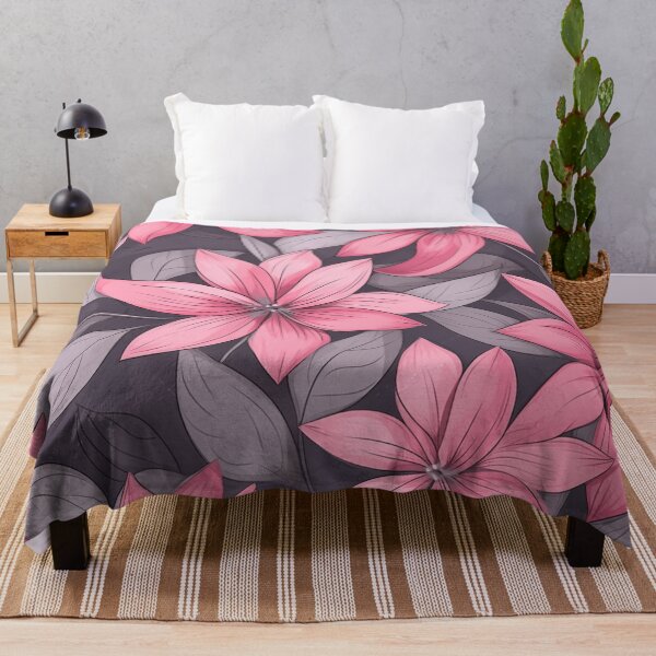 Item preview, Pink Flower Pattern designed and sold by OccultOddities0.