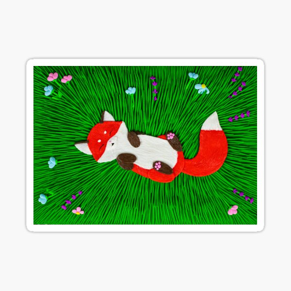 Item preview, A Fox in the Grass designed and sold by Crystal Kelly.