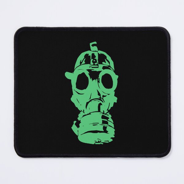 Item preview, Gas Mask Paris Green designed and sold by Ninjakandy.