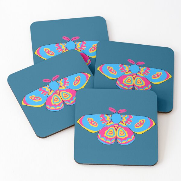 Item preview, Pansexual Pride Moth  designed and sold by Fave101.
