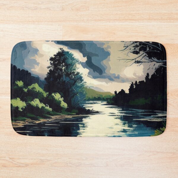 Item preview, Cloudy Dark River designed and sold by TheArtMage.