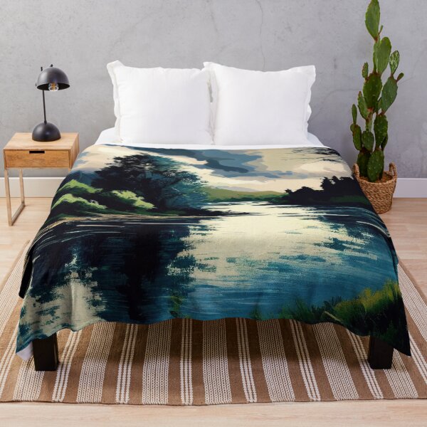 Item preview, Cloudy Dark River designed and sold by TheArtMage.