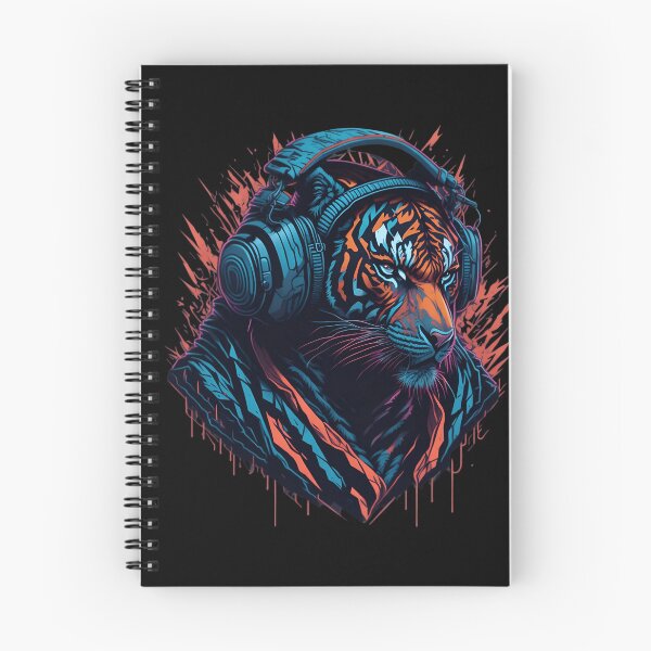 Item preview, THE TIGER IS HEARING SOMETHING designed and sold by ArtOnCloth.