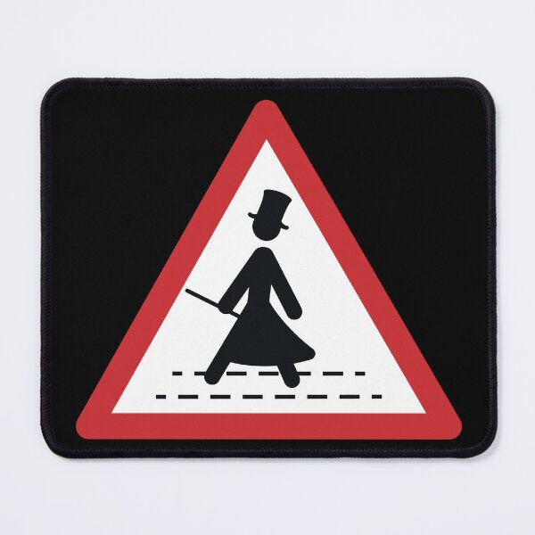 Item preview, Anne Lister Crossing Sign (Heading to Shibden Hall) designed and sold by ArtfulDeejay.