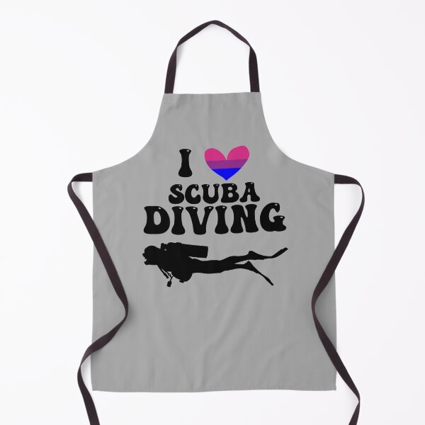 Item preview, I Heart Scuba: Bisexual Pride (Black) designed and sold by Zia Frazier.